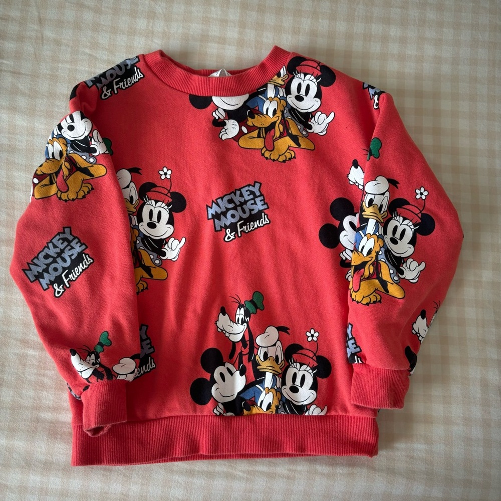 H&M Mickey Mouse and friends sweatshirt